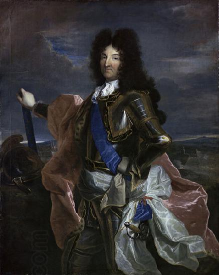 Hyacinthe Rigaud Portrait of Louis XIV China oil painting art